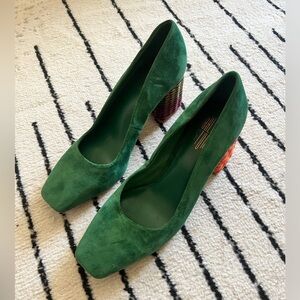 Charlotte Stone Estee Suede Heels